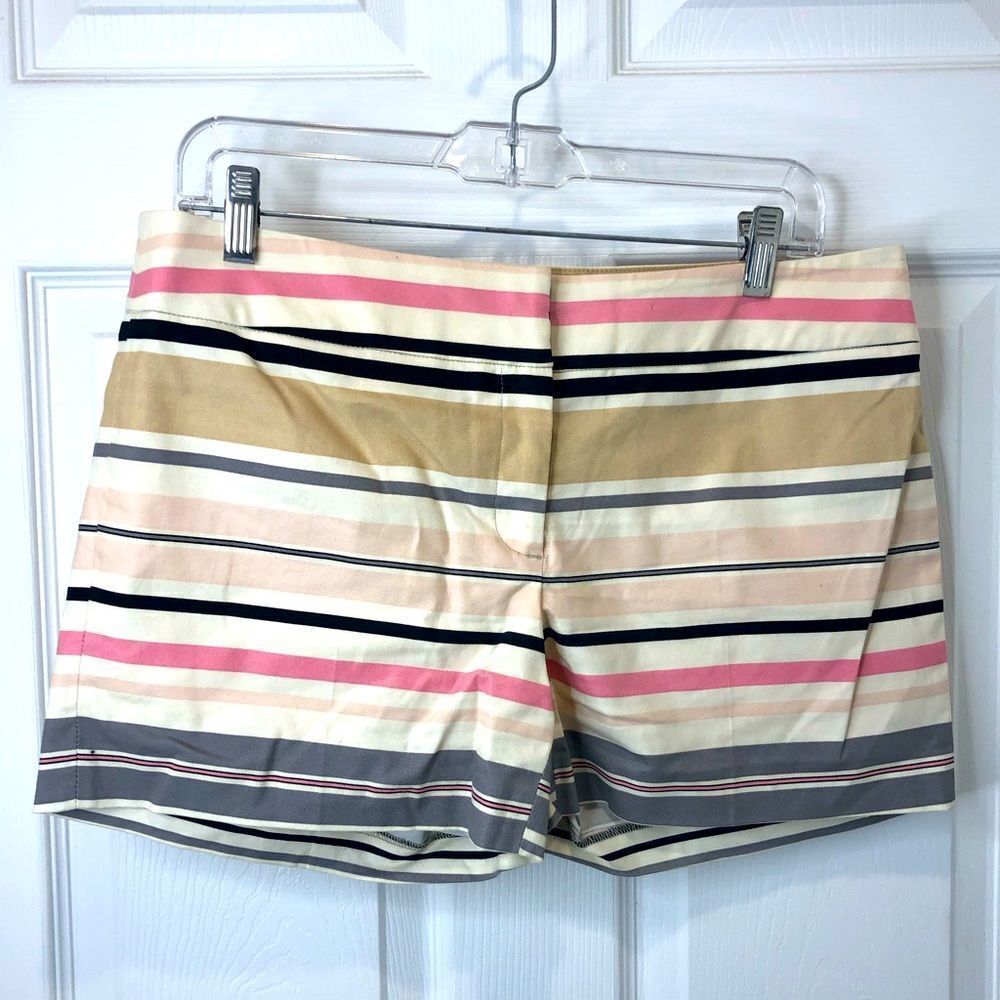 Cynthia Rowley striped summer shorts, size 8